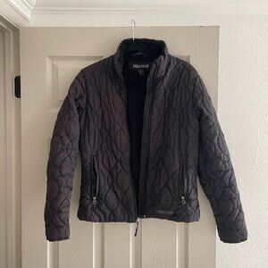 Marmot black quilted jacket - Medium